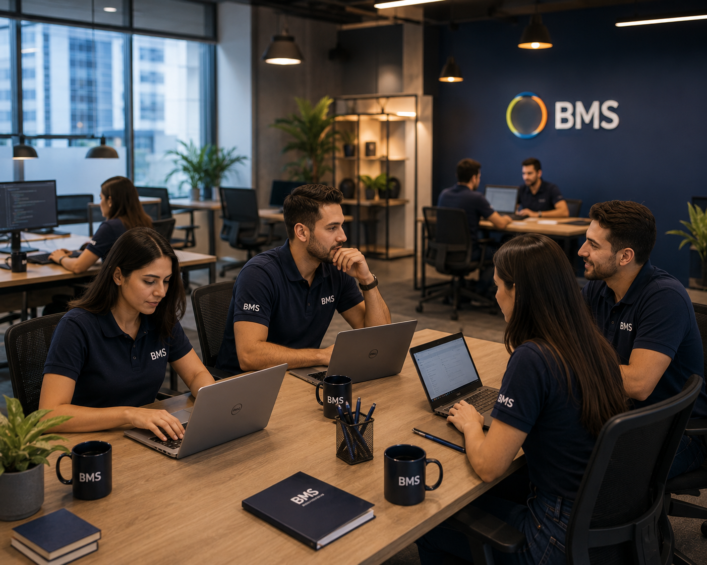 Profissionais da BMS Softwares